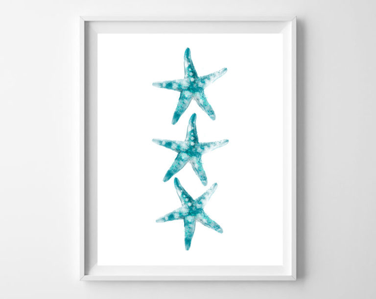 Beach Printables {Free, Watercolor Coastal Inspired Wall Art} - all ...