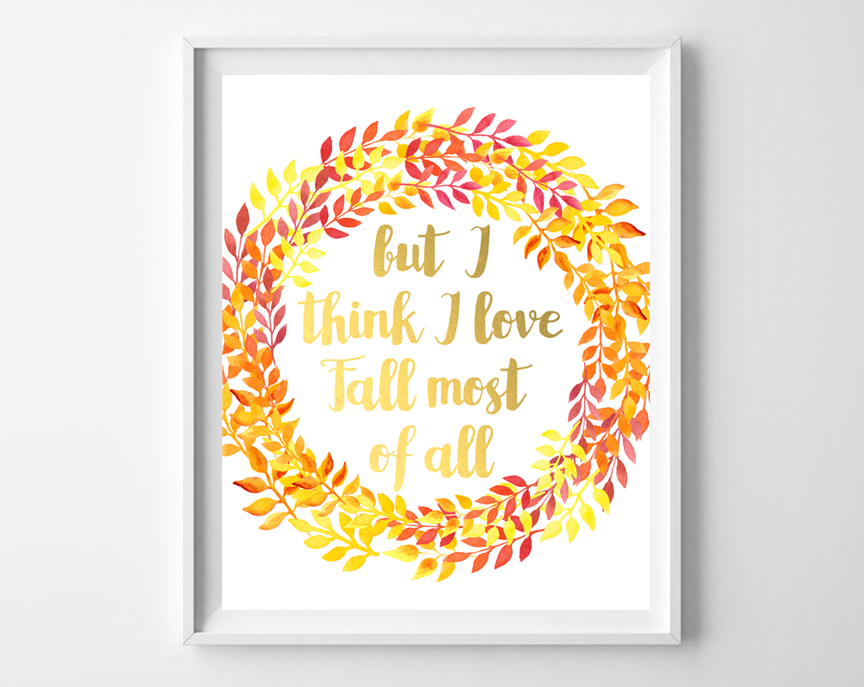 fall wall art