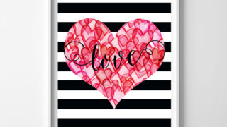 valentines day love printable