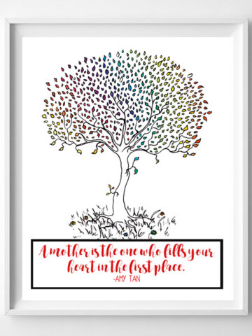mothers day printable gift