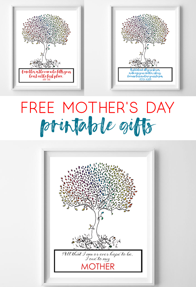 mothers day printables