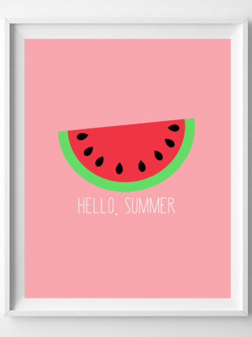 summer printable art