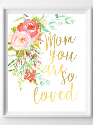 mothers day printable