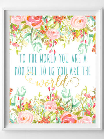 mothers day art printable