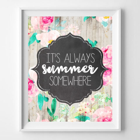 summer printable art