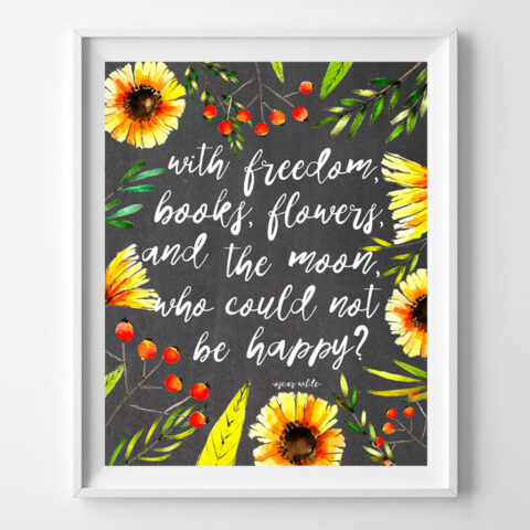 sunflower printable art