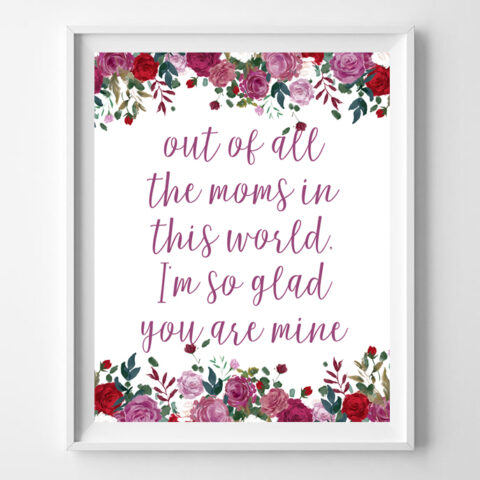 mothers day printable