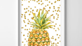pineapple printable art