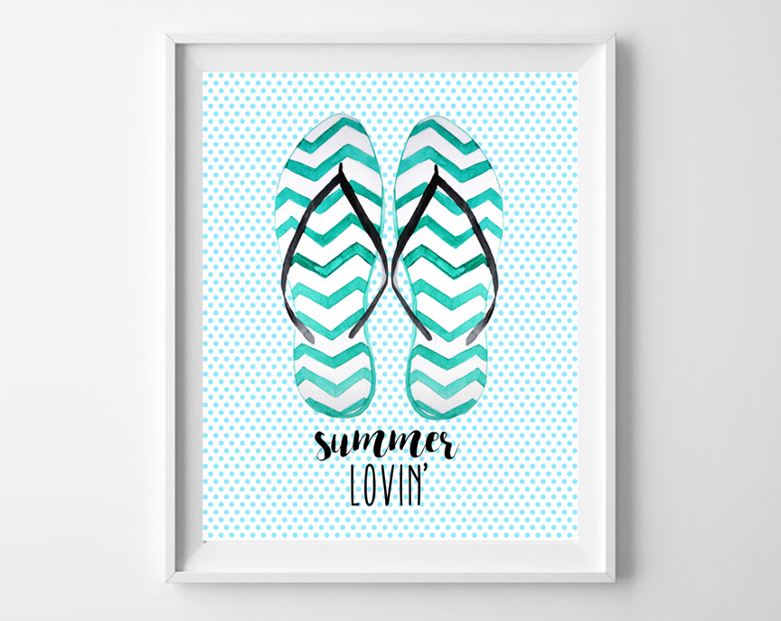 Download Summer Lovin Free Printable Art All Crafty Things