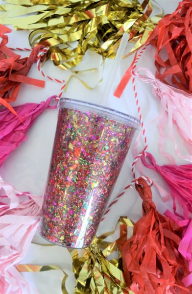 confetti tumbler