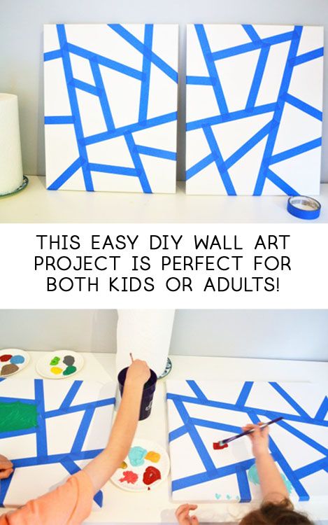 How to Do Canvas Art with Kids