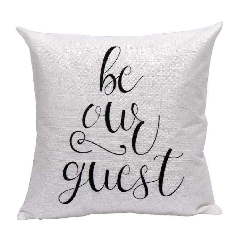 guest room pillow cover