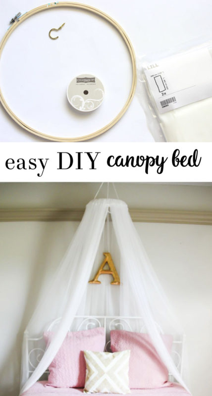 Diy Bed Canopy All Crafty Things