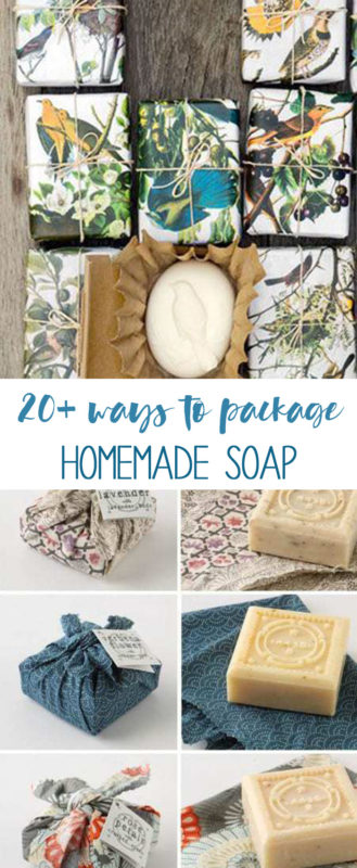 package homemade soap