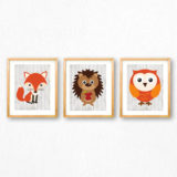 Woodland Nursery Free Printable Art - all crafty things