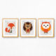 woodland animals printables (free woodland printables for kids-six ...