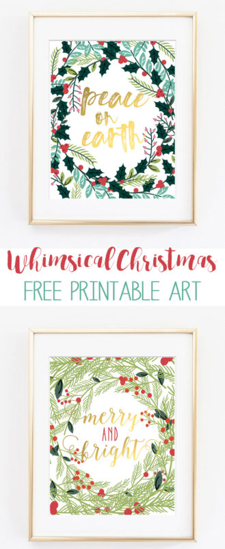 christmas printable art 1