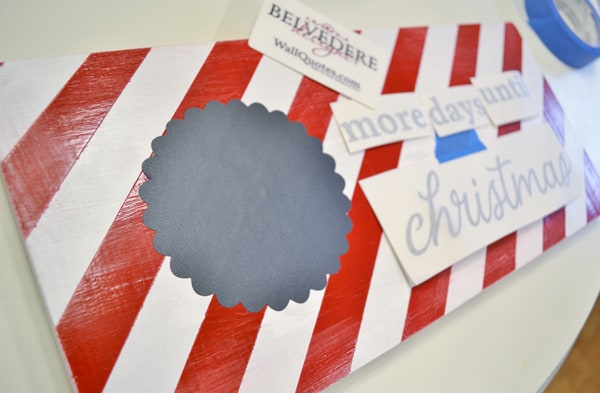 Vinyl &quot;Days Until Christmas&quot; Sign - all crafty things