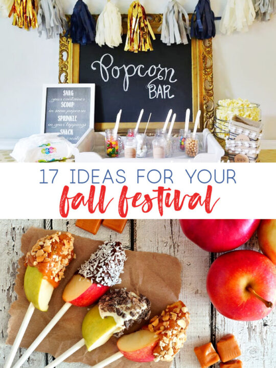 diy popcorn bar