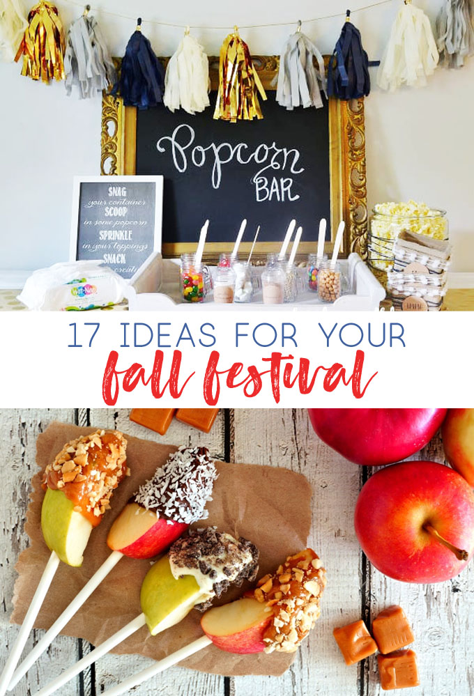 DIY Popcorn Bar Plus 16 More Ideas to Make Your Fall Festival Fantastic