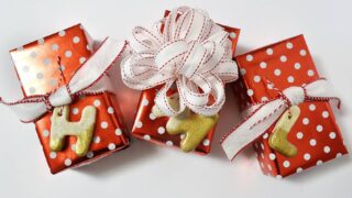 how to make initial ornaments 2