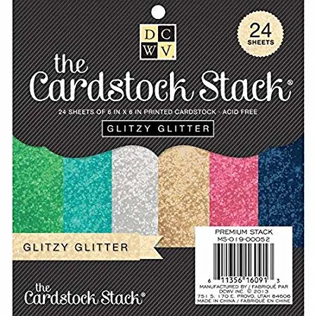 Glitter Markers, 6 Count