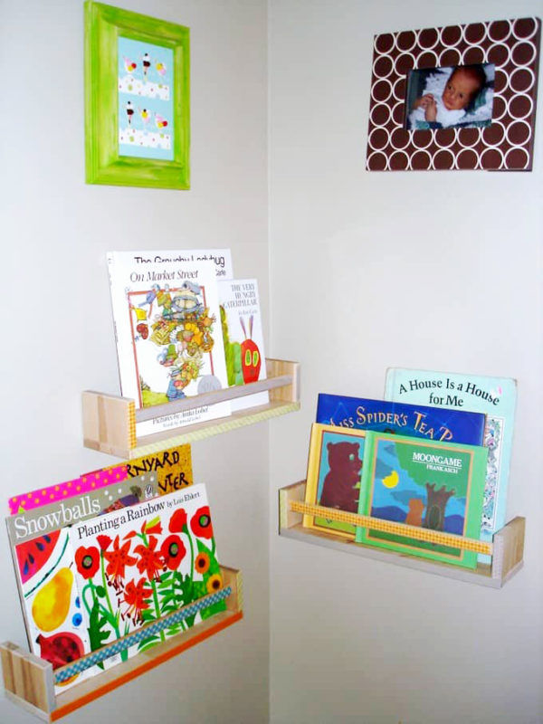 nursery book corner