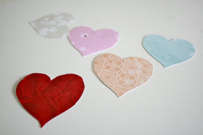 paper hearts