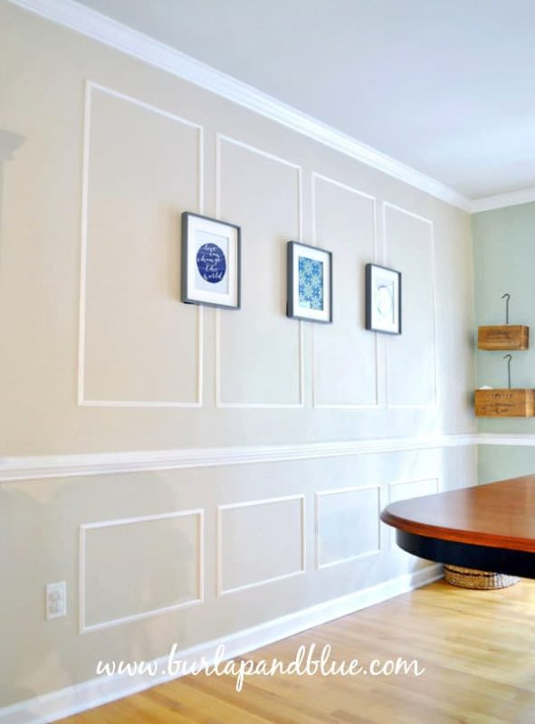 Picture Frame Wall Molding — Abby Road Home