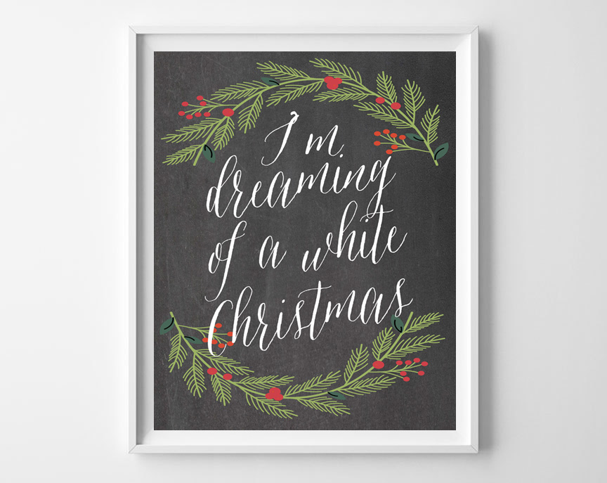 christmas printable art