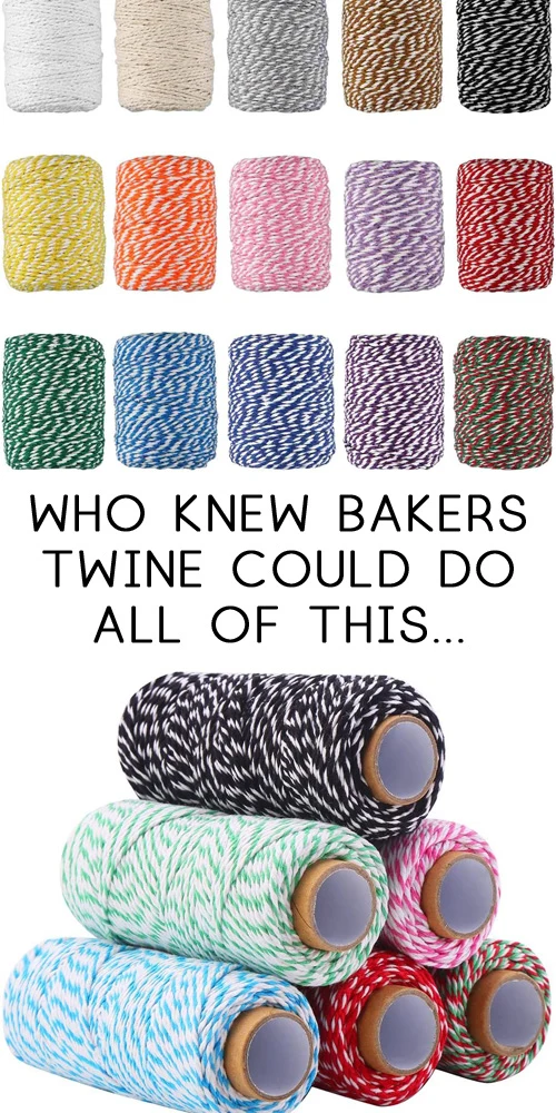 Bakers Twine Crafts and DIYs - all crafty things