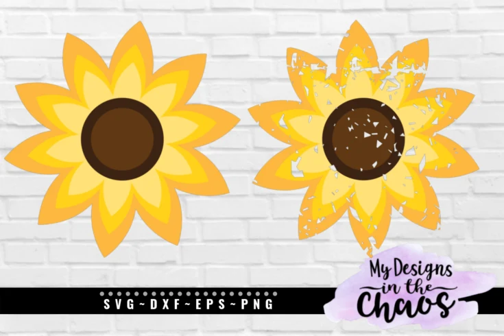 Download Sunflower Svg Free Free Sunflower Svg Files For Your Cutting Machine All Crafty Things
