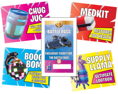 fortnite printables free party decor and games printables all crafty things