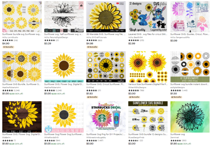 Download Sunflower Svg Free Free Sunflower Svg Files For Your Cutting Machine All Crafty Things