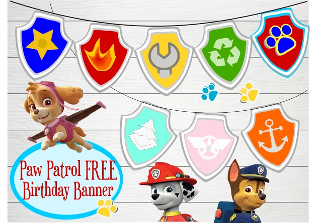 paw patrol printables all crafty things