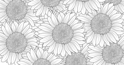Flowers to Color and Print - Free Printable Flower Coloring Pages - all