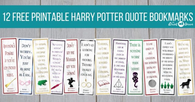 Harry Potter Crafts and Free Printables - all crafty things