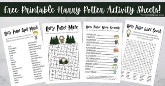 Harry Potter Party Games - all crafty things