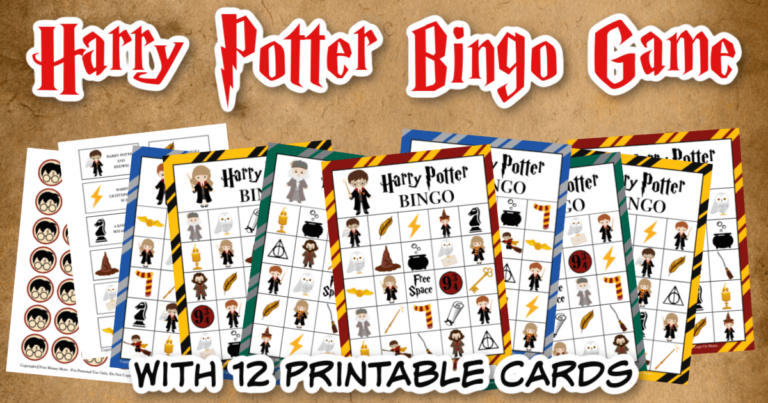 Harry Potter Printables {Free Printables for Your Next Harry Potter ...
