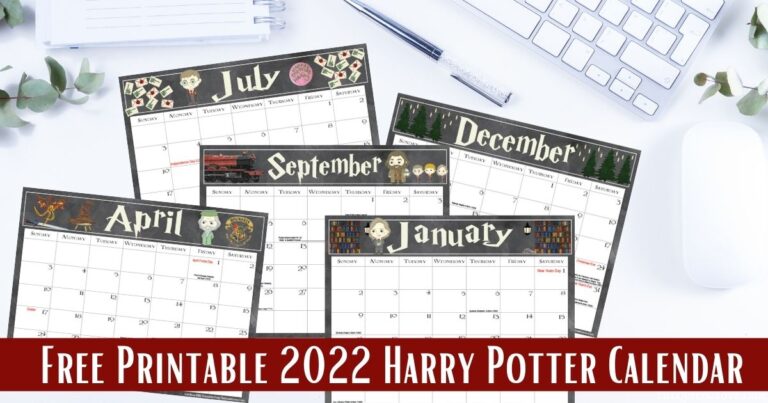 Harry Potter Printables {Free Printables for Your Next Harry Potter ...