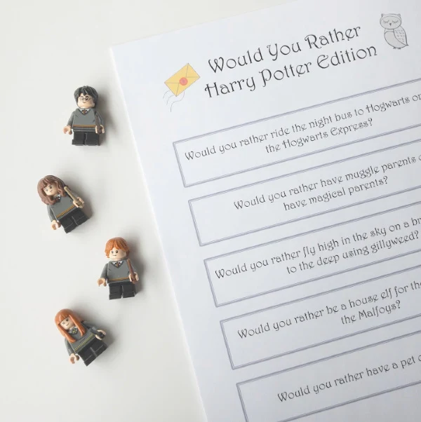 DIY Harry Potter Trivial Pursuit Game with Free Printables - Now